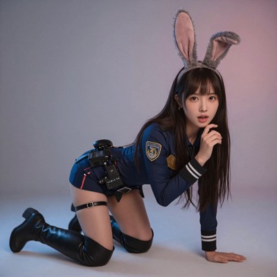 韩系兔子警官