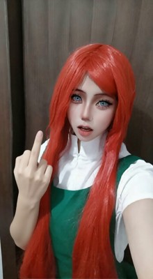 鄙视竖中指